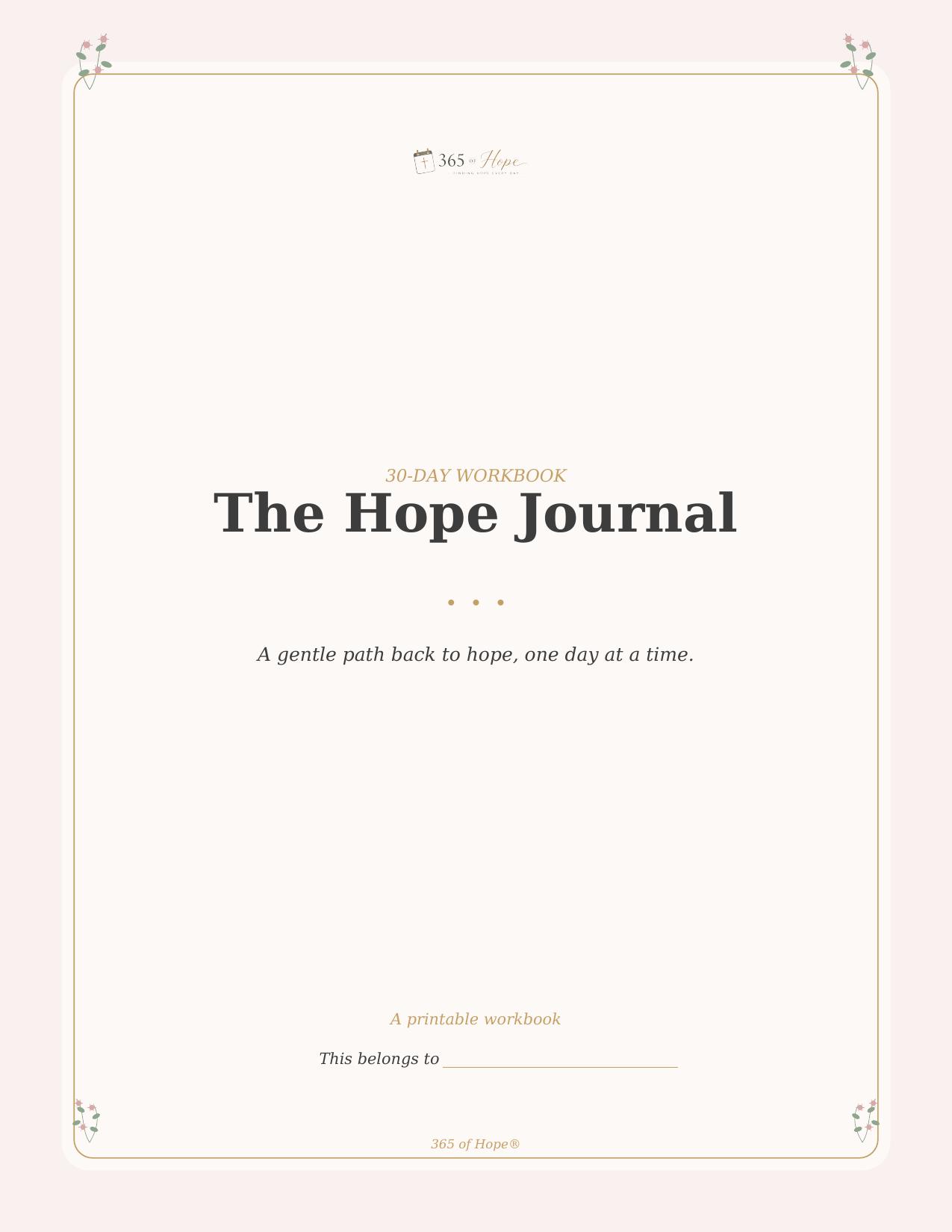 Hope in Daily Rhythms
